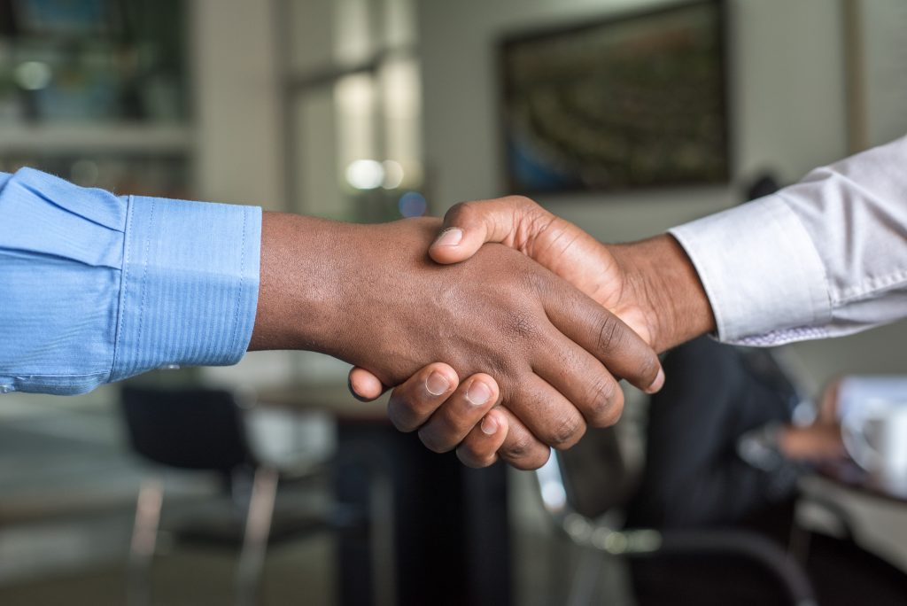 Partnership Business Handshake